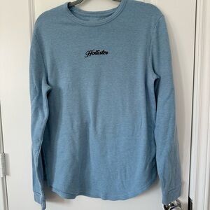 Hollister Blue Long Sleeve Tee